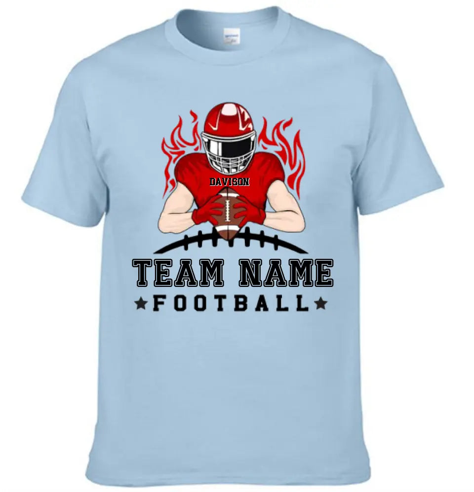 Football Season - Personalized American Football Team Shirt - A Gift for Football Player,Lovers