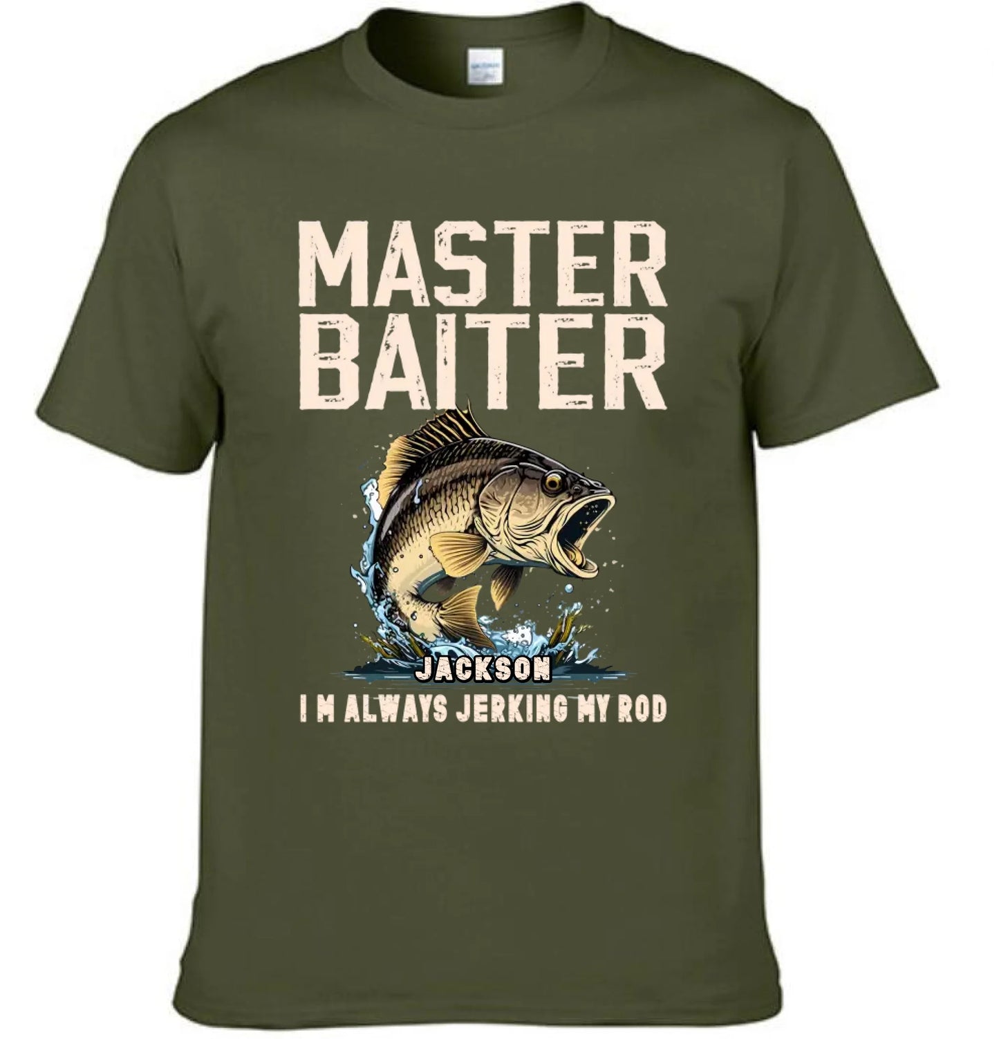 Customized Master Angler T-shirt - Personalized Name Fishing Themed Master  -  A Gift For Friend,Family,Anglers