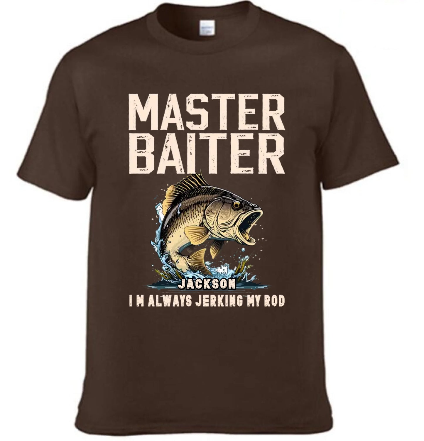 Customized Master Angler T-shirt - Personalized Name Fishing Themed Master  -  A Gift For Friend,Family,Anglers