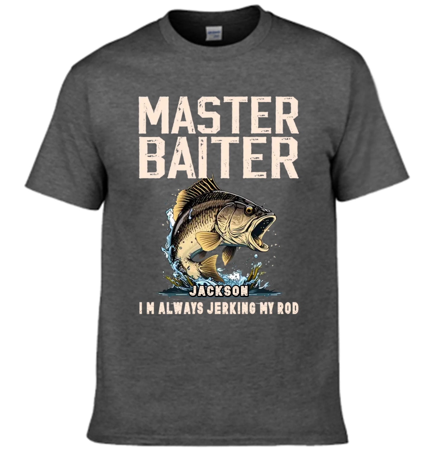 Customized Master Angler T-shirt - Personalized Name Fishing Themed Master  -  A Gift For Friend,Family,Anglers