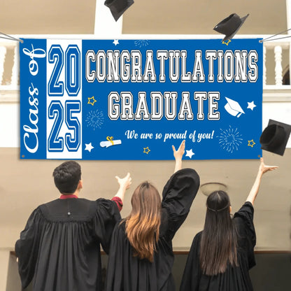 Personalized Banner Class of 2025 - Congratulations Graduate