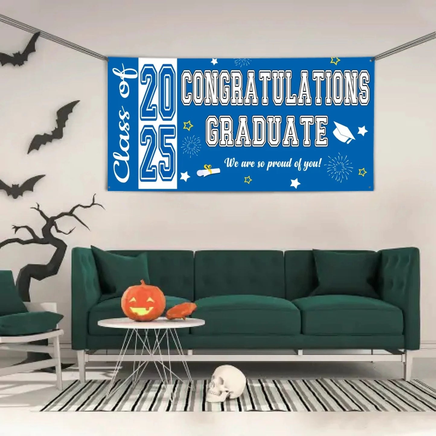 Personalized Banner Class of 2025 - Congratulations Graduate