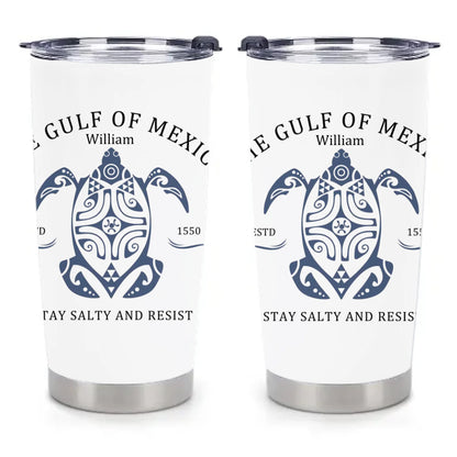 Custom Gulf of Mexico Printed Mugs - Personalised Name Gulf of Mexico Themed Printed Trendy Mugs - A Gift For Family,Friend,BFF