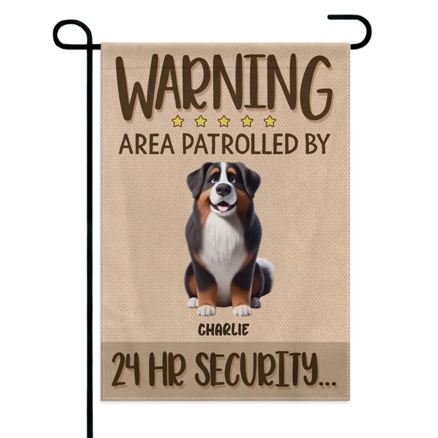 Fearless Pet Guard Flag - Personalized pet customization flags - Gifts For Family,Pet Lovers,Pet Owners