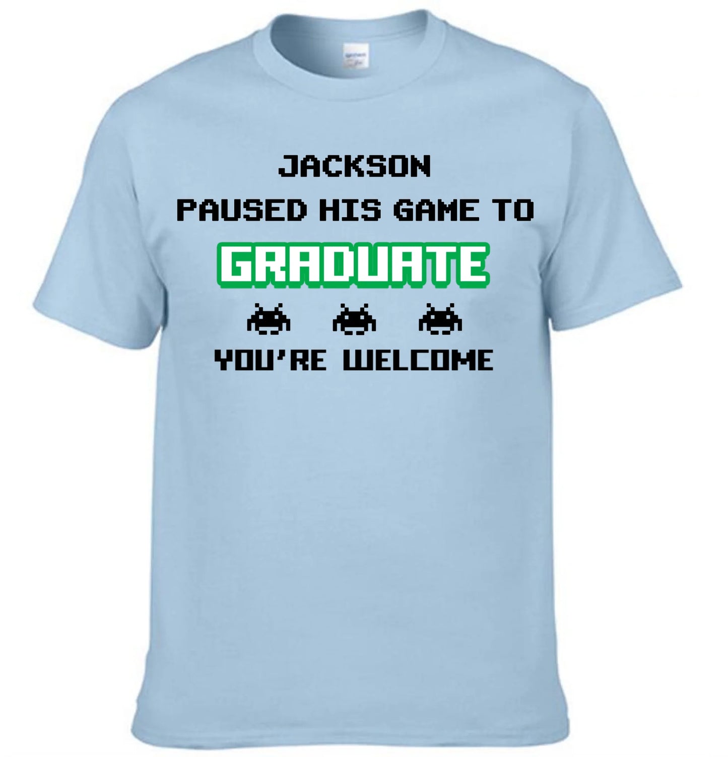Fun Arcade - Graduation Keepsake Apparel - Custom Names, Year & Icons - Graduate Gifts