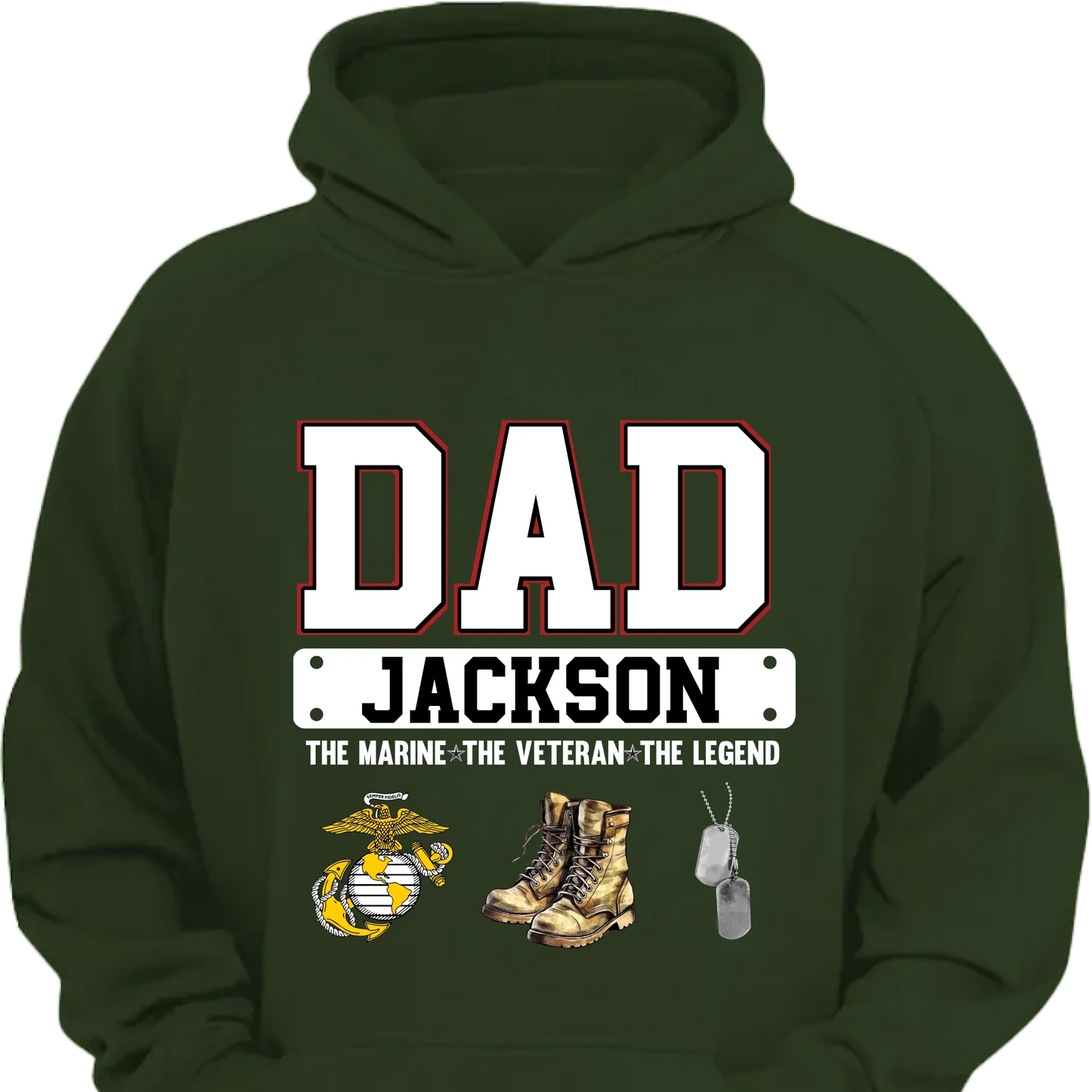 Hoodie Army Green3