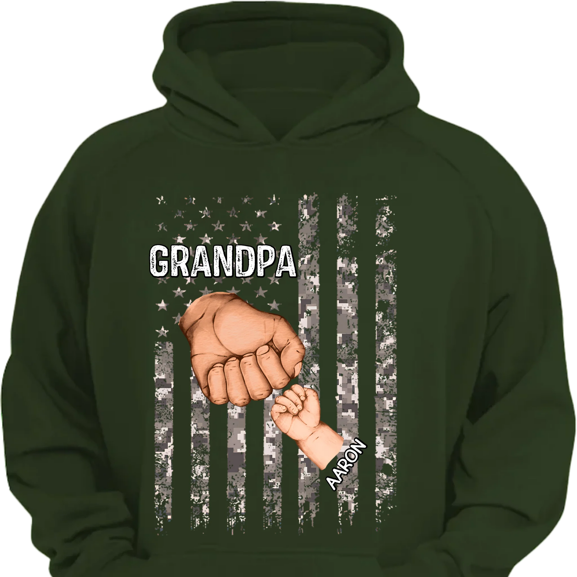 Hoodie Army Green3