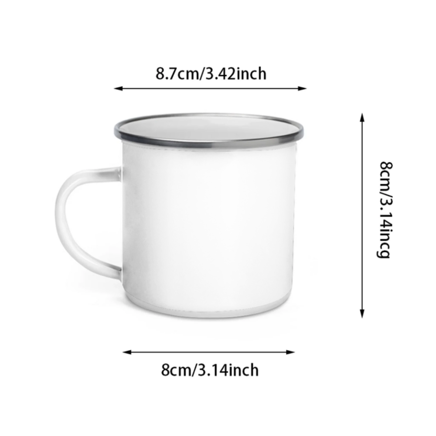 Best Dad Ever Fist Bump - Personalized Father Enamel Mug