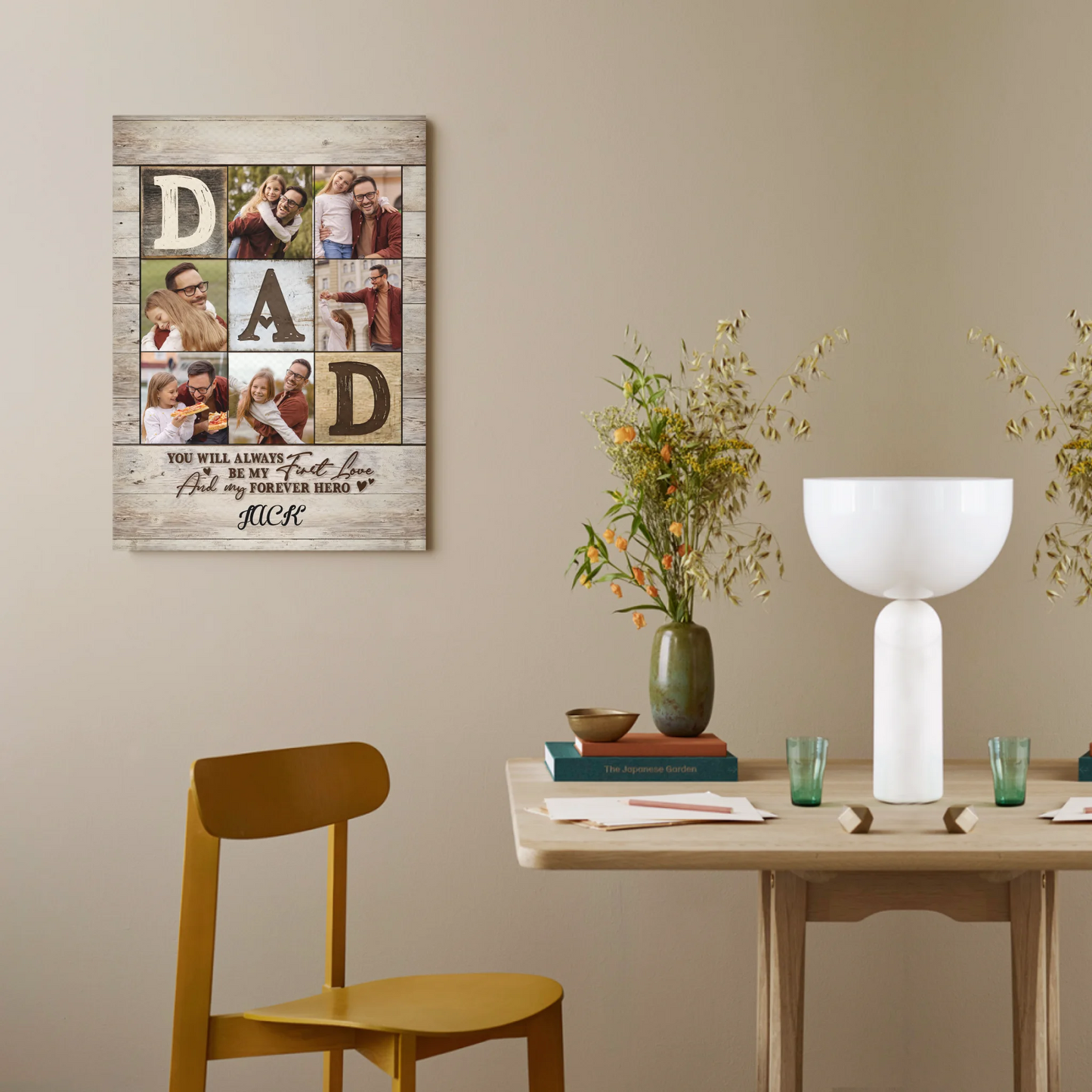 Dad Photo Collage Photo, Personalized Gifts For Dad, Best Father’s Day Gifts