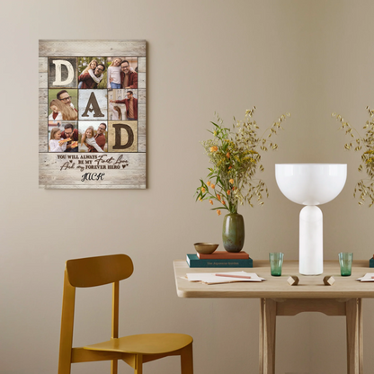 Dad Photo Collage Photo, Personalized Gifts For Dad, Best Father’s Day Gifts