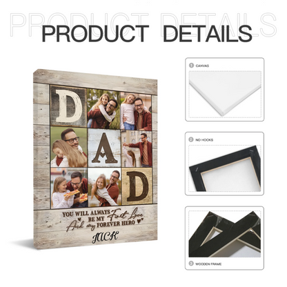 Dad Photo Collage Photo, Personalized Gifts For Dad, Best Father’s Day Gifts