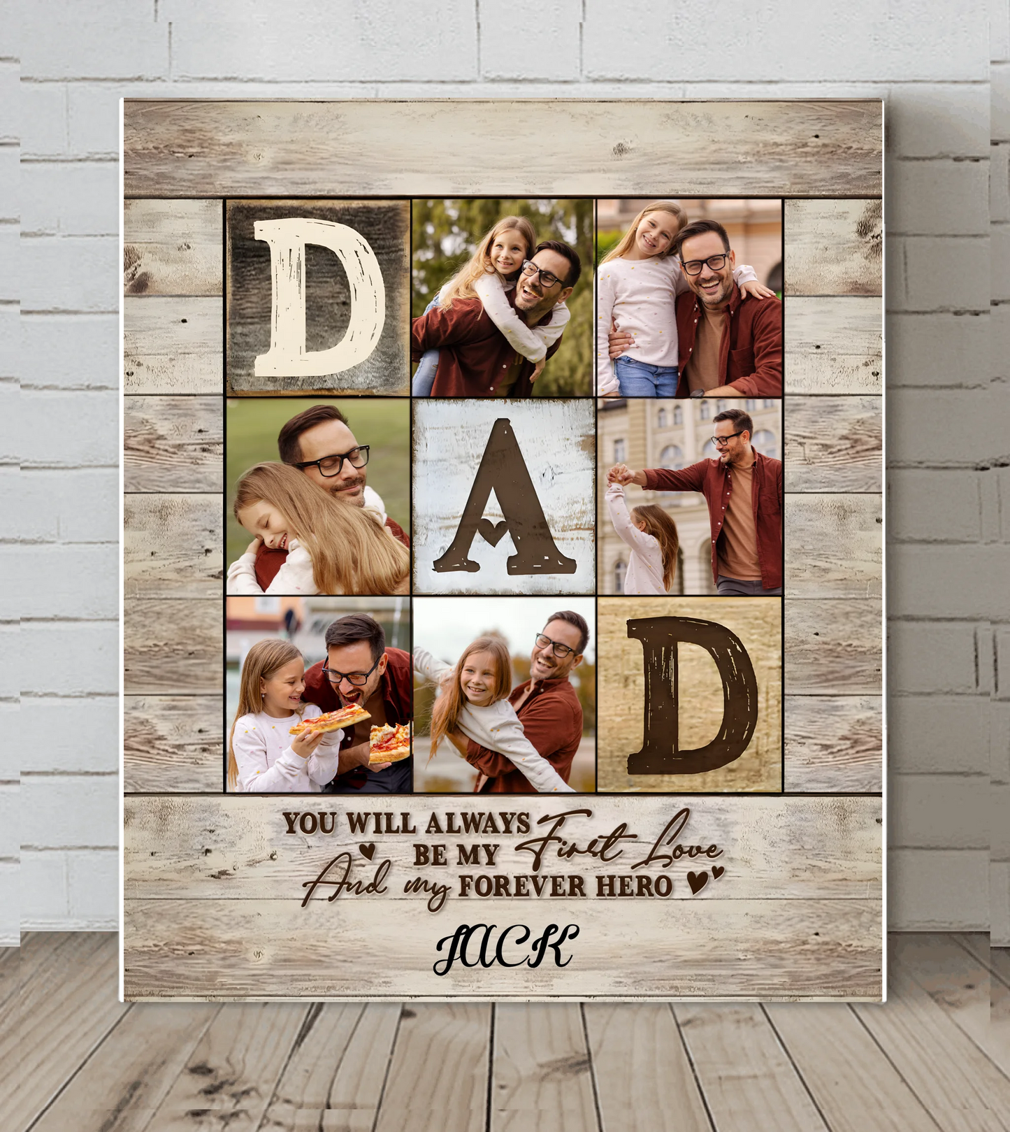 Dad Photo Collage Photo, Personalized Gifts For Dad, Best Father’s Day Gifts