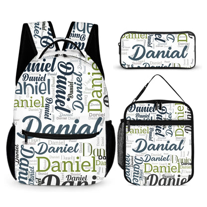 Personalized Custom Backpack with Name, Backpack for Student