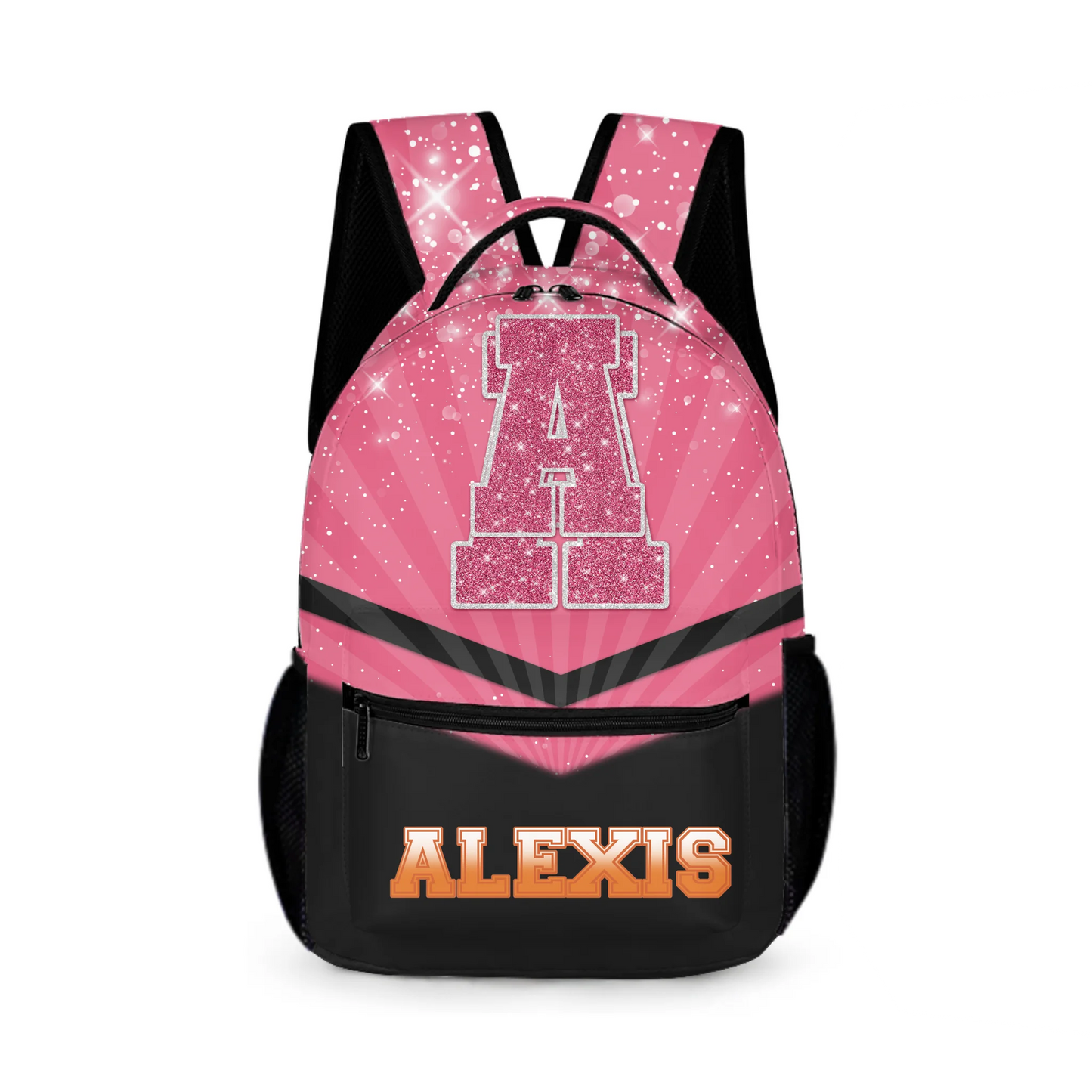 free shipping✈️ Customized Backpack - Personalized Glitter Monogrammed Name Bags for Kindergarten, Preschool and Elementary School Children