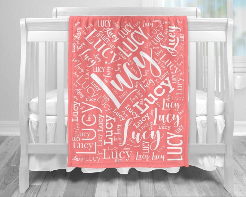 Personalized Name Customized Soft Blanket